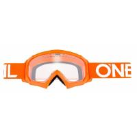 Oneal Детская кроссовая маска B-10 Solid оранжевая в Москве